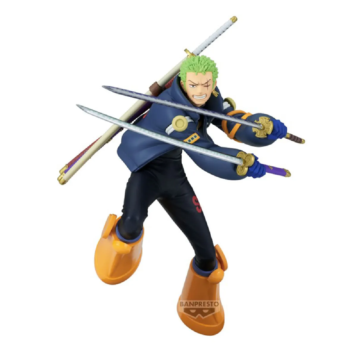 Banpresto Bleu Figurine One Piece - Battle Record Collection - Roronoa Zoro - Image 3