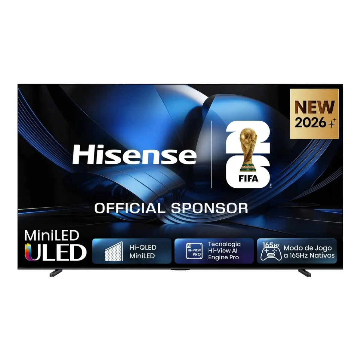 Hisense 100U7SE 100 pouces 4K Mini LED ULED Smart TV 165 Hz Jeu Dolby Vision IQ