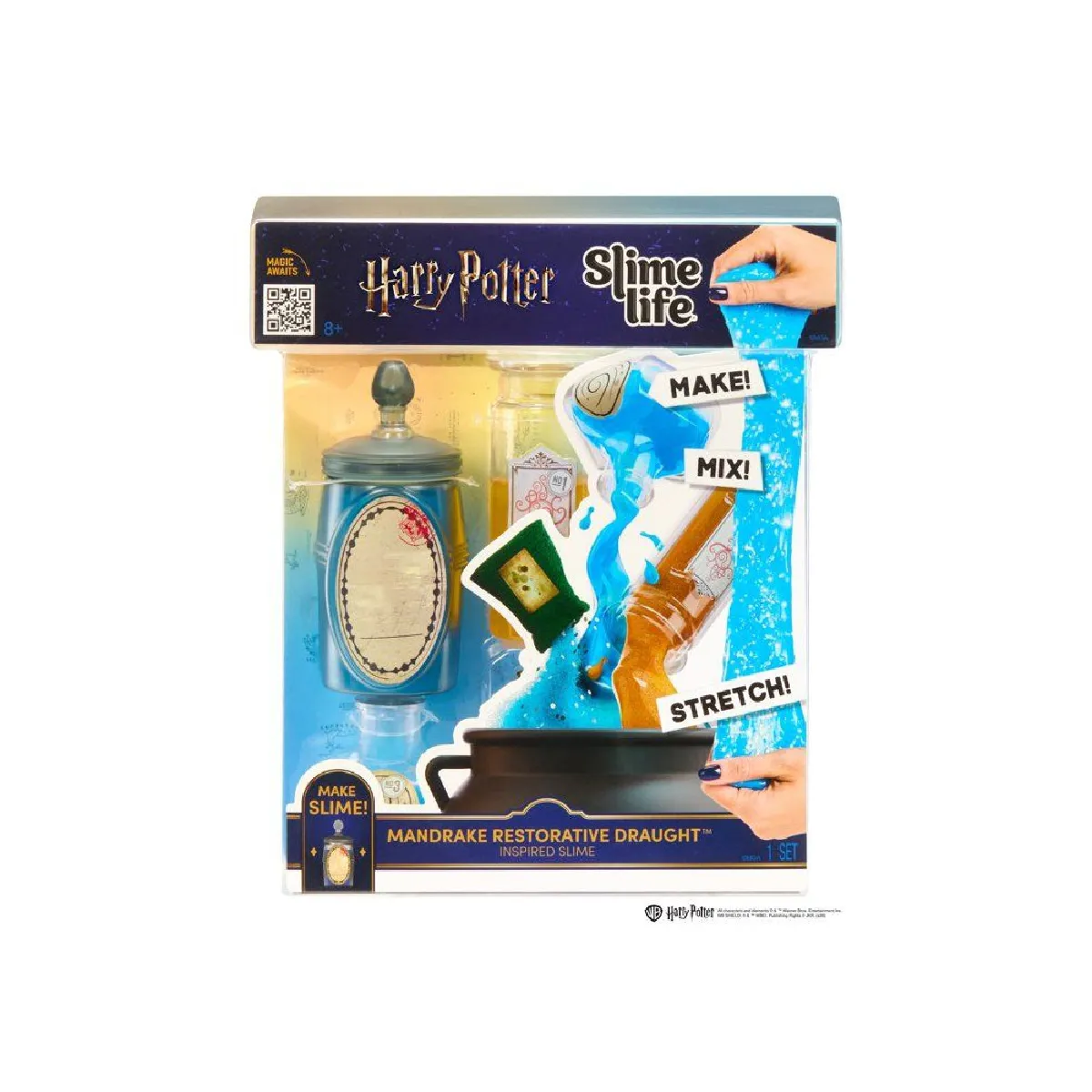 Slik Bleu/Vert Slime Life Potion Réparatrice Mandragore - Kit De Potion Slime Harry Potter