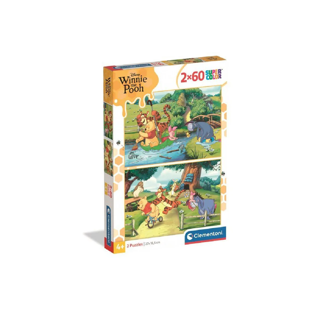 Clementoni Set De 2 Puzzles 60 Pièces Winnie The Pooh - Image 3