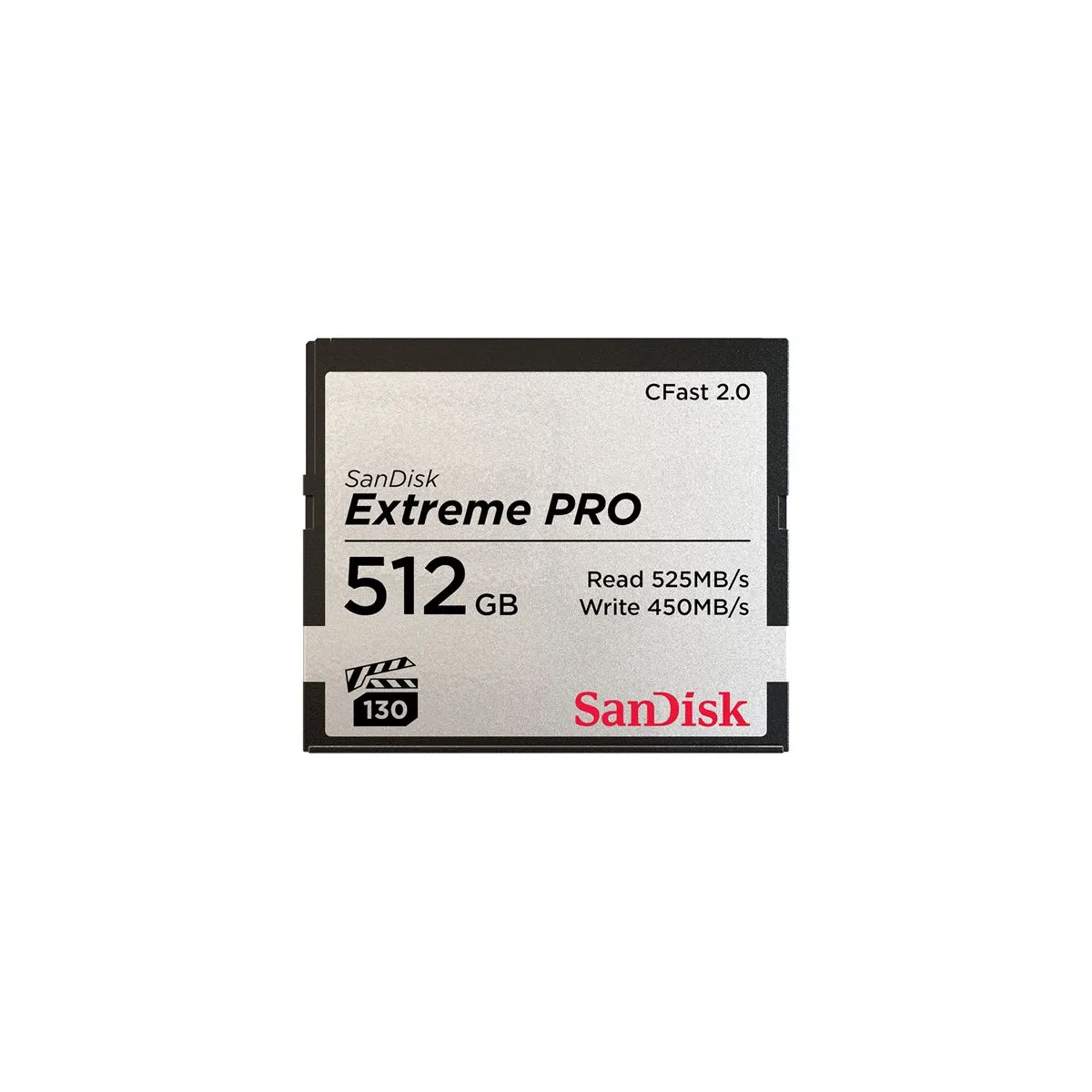 Carte mémoire Extreme Pro CompactFlash CFast 2.0 SANDISK VPG 130 - vue 4
