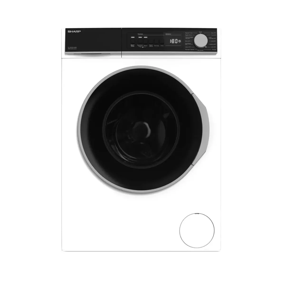 SHARP Lave linge Frontal ESNFB814AWB - vue 8
