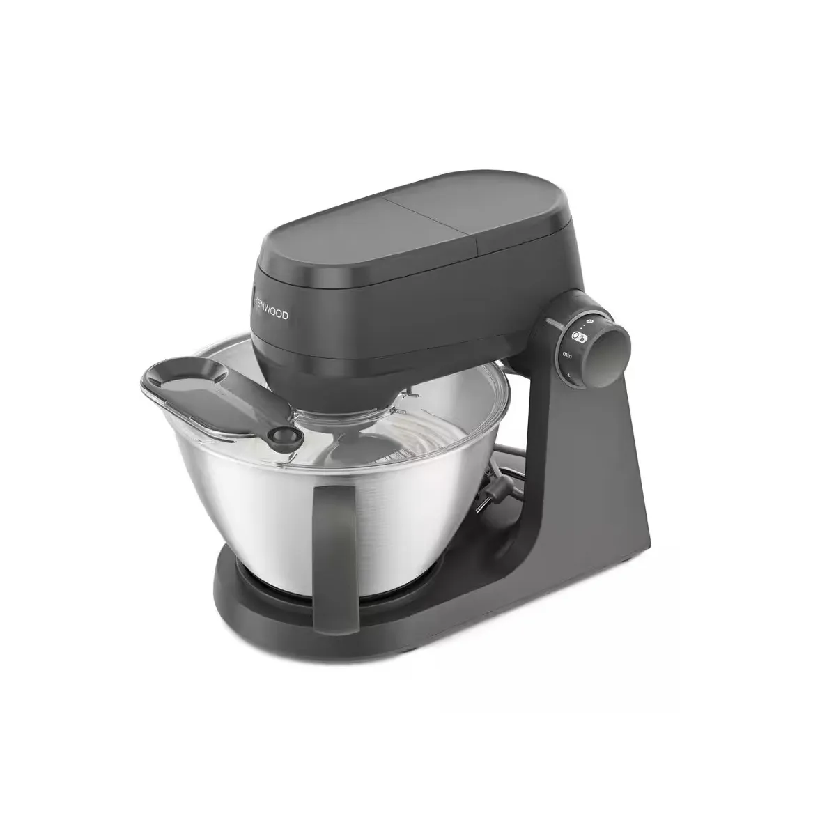 Kenwood Robot Pâtissier Multitasker Khc30.070gy 1000 W 4,3 L Gris Acier Inoxydable - vue 3