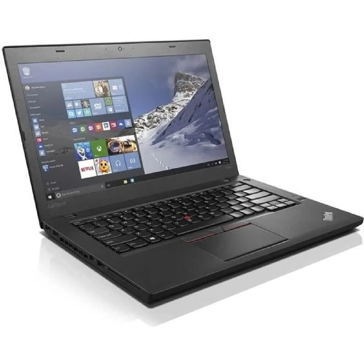 Lenovo Thinkpad T460S 14" FHD core i5 SSD 256 Go 8 Go RAM Noir Reconditionné - vue 1