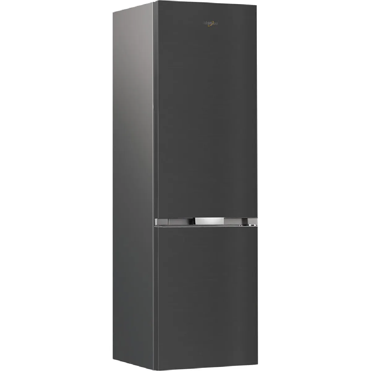 WHIRLPOOL - Réfrigérateur congélateur inox noir Dual No Frost - WHK25404XBR5E