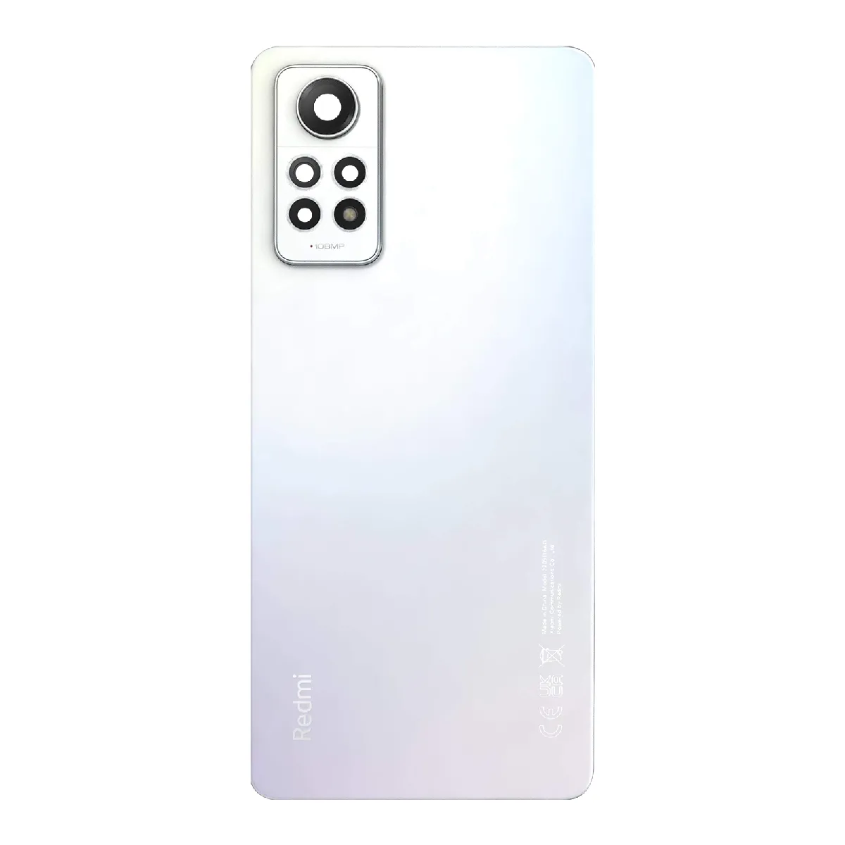 Vitre arrière Redmi Note 12 Pro 4G Blanc