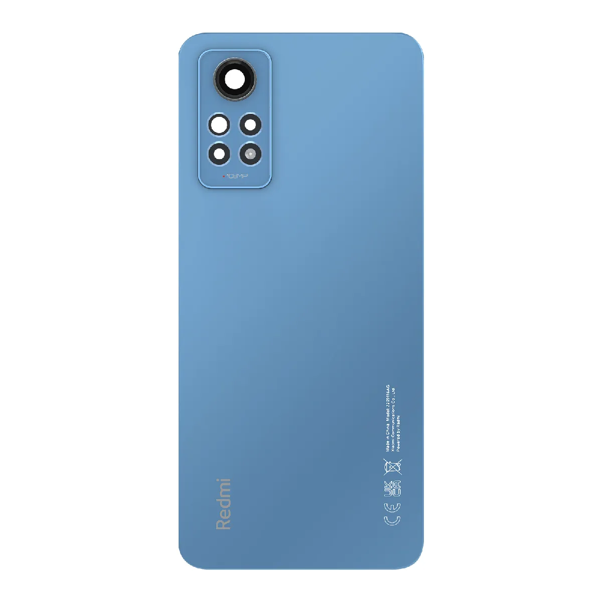Vitre arrière Redmi Note 12 Pro 4G Bleu