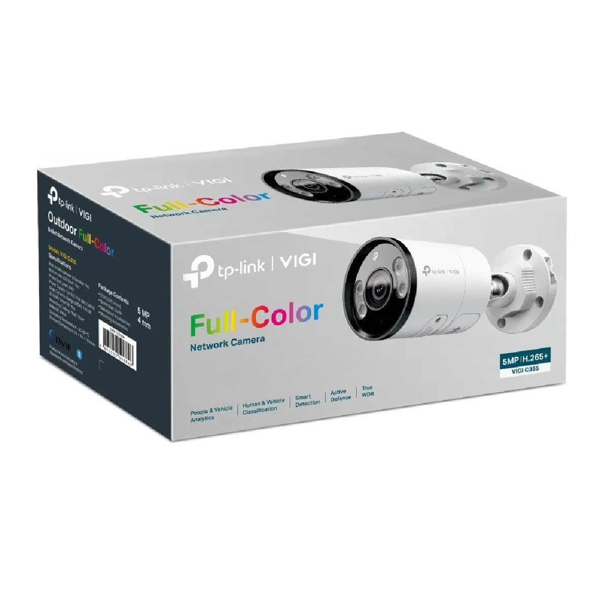 Ip Cam Tp link Outdoor Bullet 5mp Vigi C355 6mm - vue 6