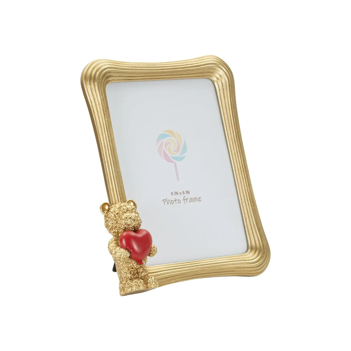 Paris Prix Cadre Photo Ourson Teddy 15X20cm Or