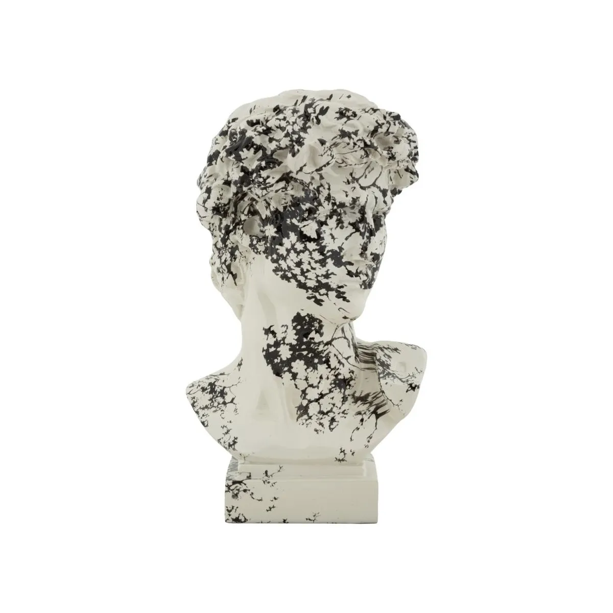 Paris Prix Blanc/Noir Tête Antique Déco Mei 30Cm &
