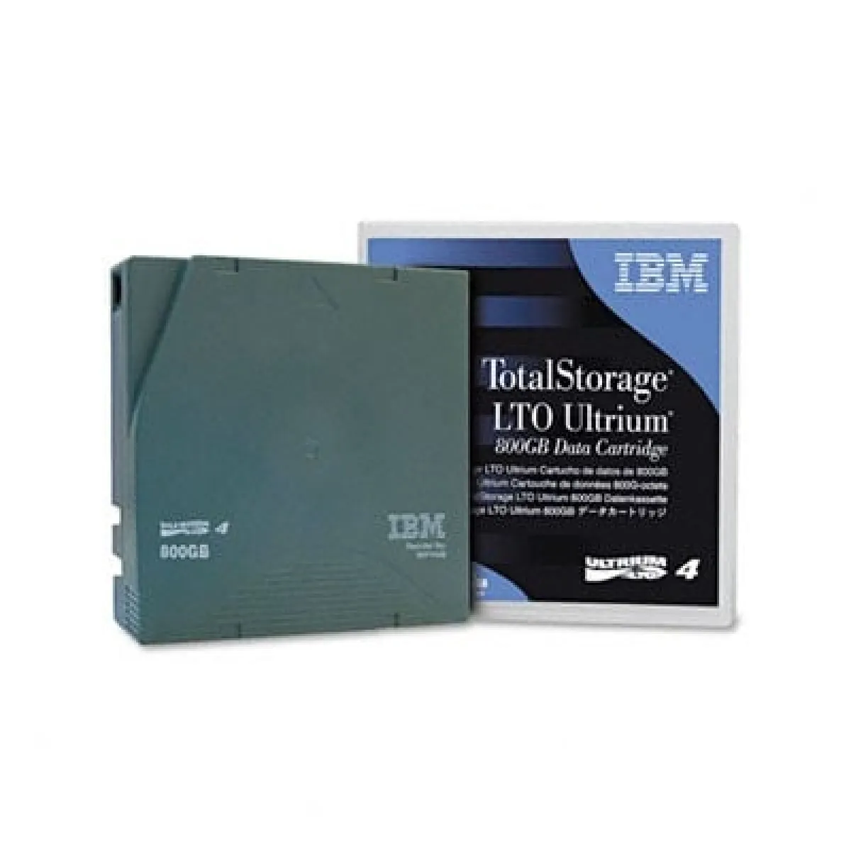 Cartouche de données IBM TotalStorage LTO 4 Ultrium 800 Go - vue 2