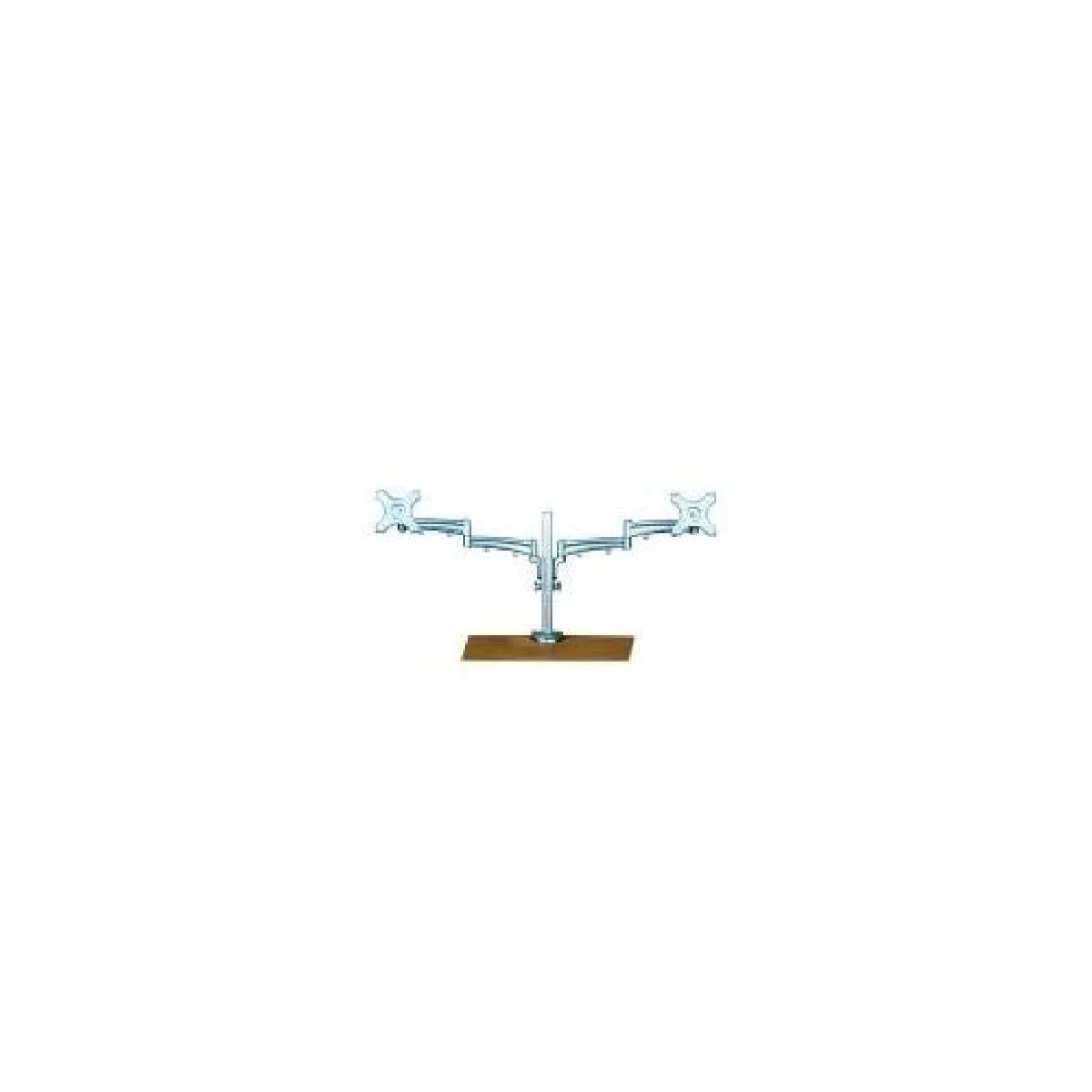 Générique Value Poteau De Support Lcd À Double Bras, Montage De Table, Réglable En Hauteur (17.99.1134)