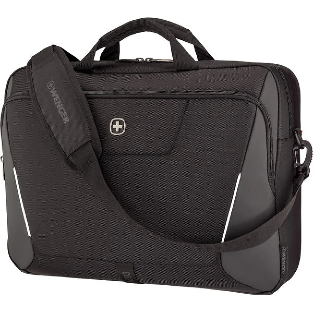 Wenger Mallette XE Brief 17 pour ordinateur portable 17 pouces avec poche pour tablette - Noir