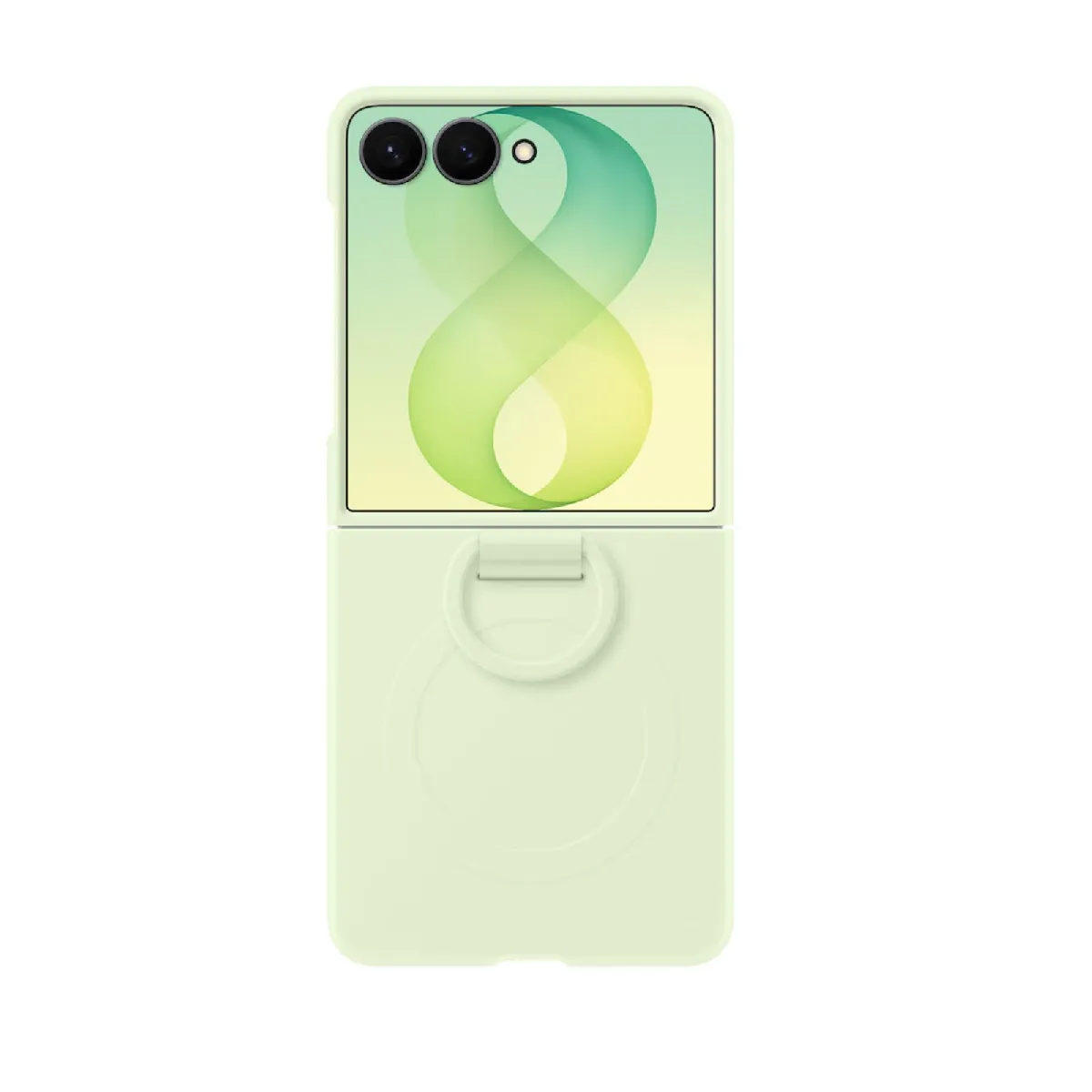 Coque magnétique en silicone avec anneau pour Samsung Galaxy Z Flip 8 - vue 5