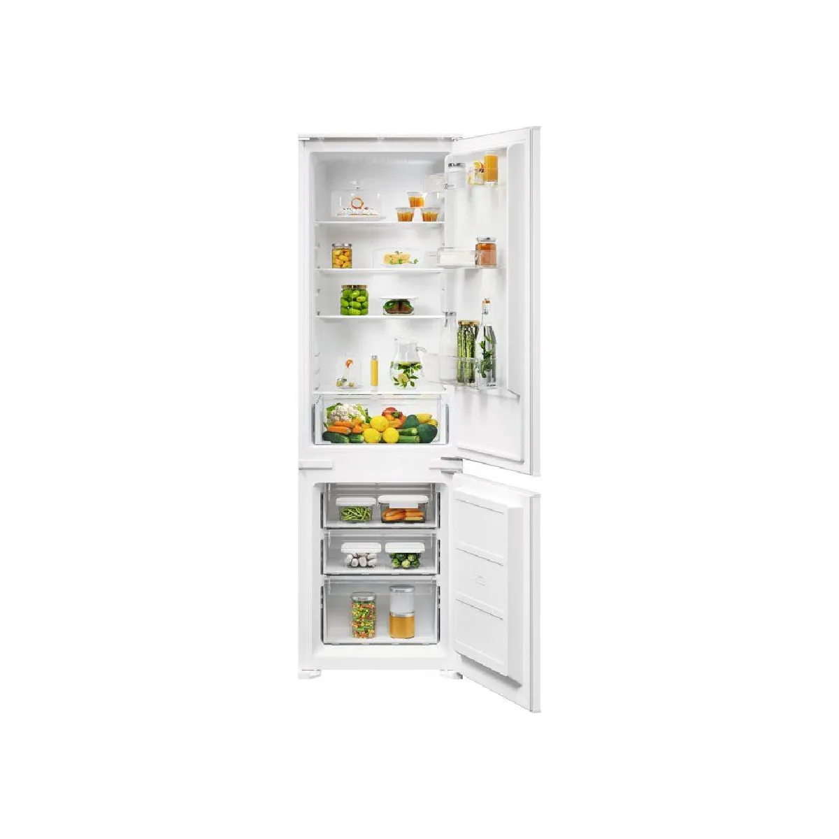 Electrolux Blanc Ens3se18s - Frigo Congélateur Encastrable 249 L - 39 Db