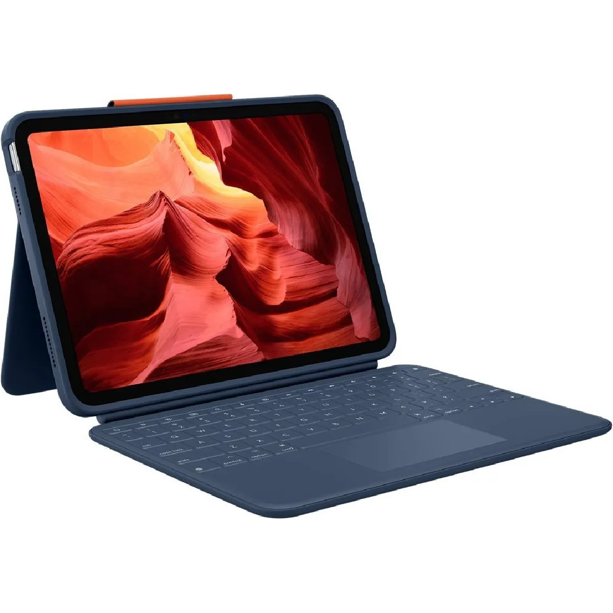 Clavier pour tablette Logitech Rugged Combo 4 Touch DE Apple iPad 2022 10e génération - vue 3