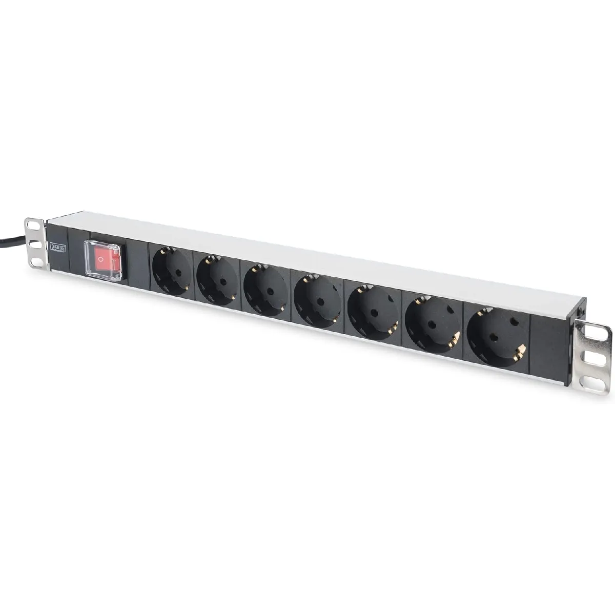 Multiprise pour armoires rack (PDU) 19 pouces 7x Schuko DN-95402 - Image 4