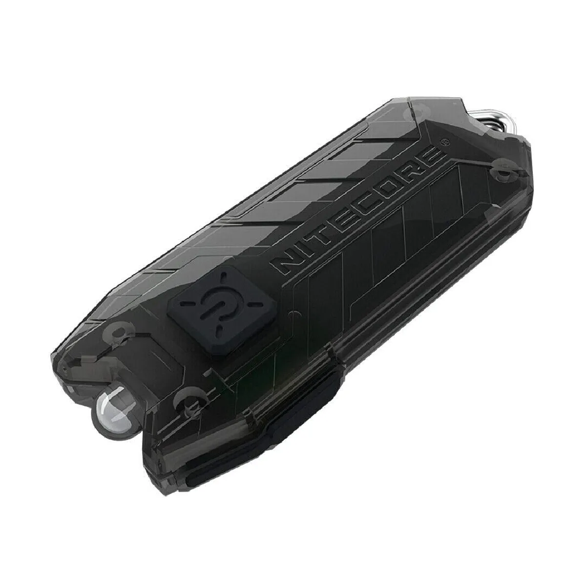 Générique Noir Tube V2.0 - Lampe Led Porte-Clés Rechargeable Par Usb - 55 Lumens,
