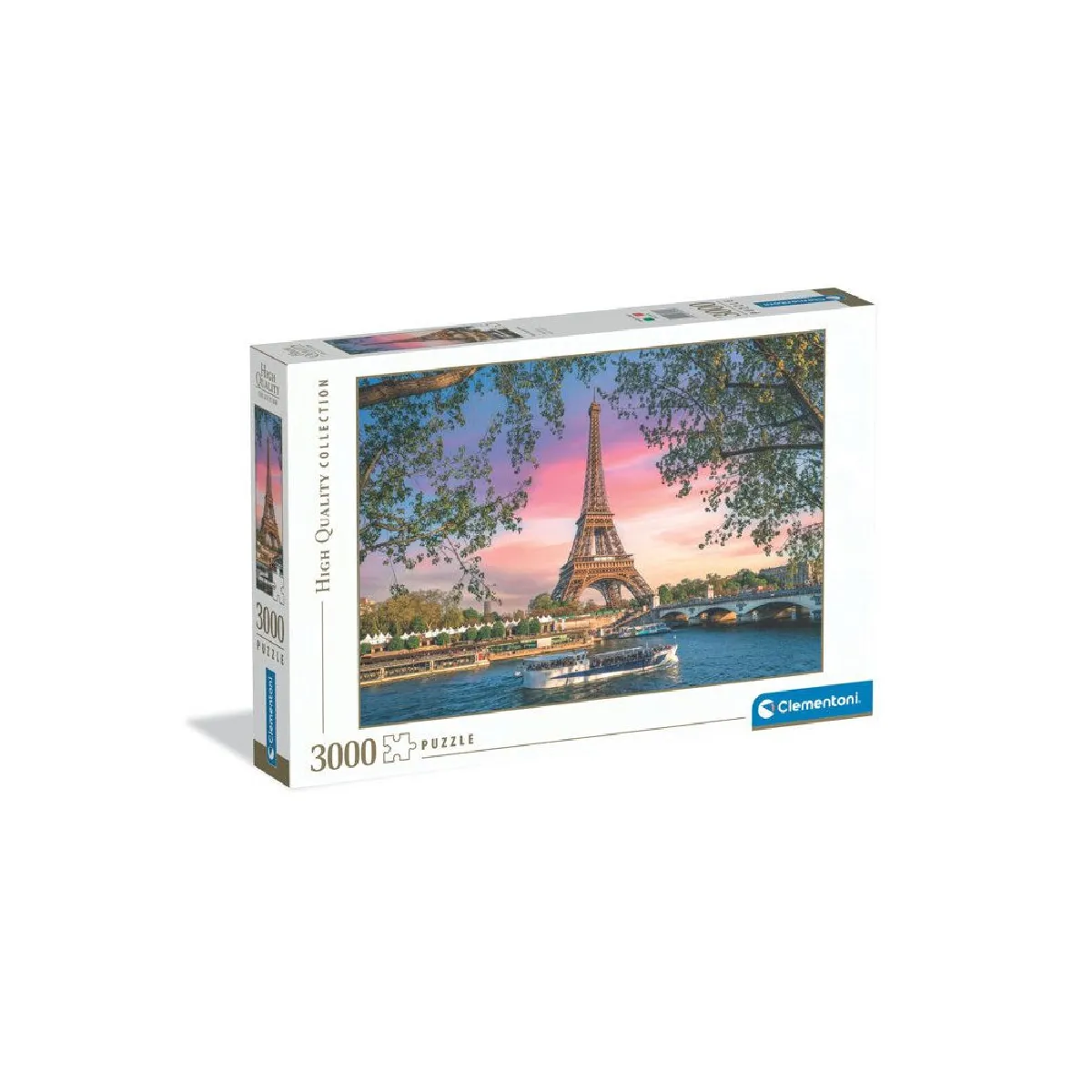 Puzzle 3000 pièces : La dame de fer en Clementoni Puzzles - vue 5