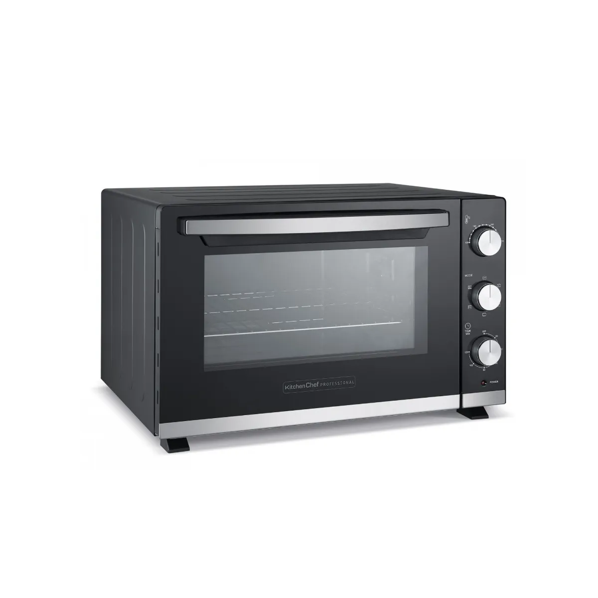 Kitchen Chef - Mini Four - 38L - Chaleur Tournante - Rôtissoire - Doré - Image 2