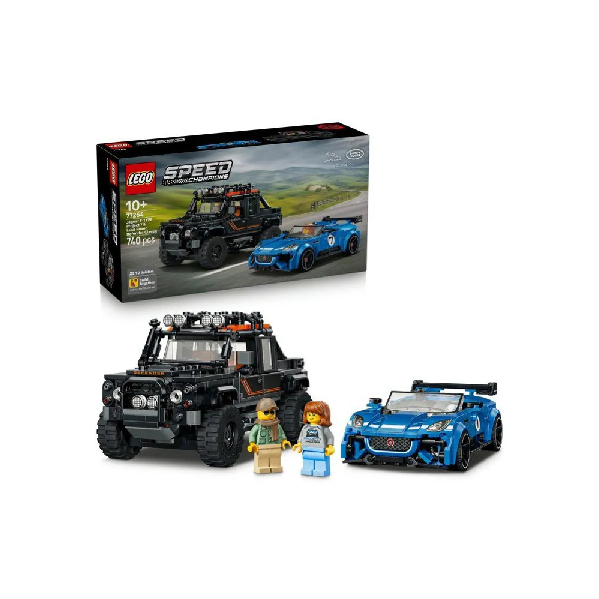 La Jaguar Project 7 et le Land Rover Defender - vue 7