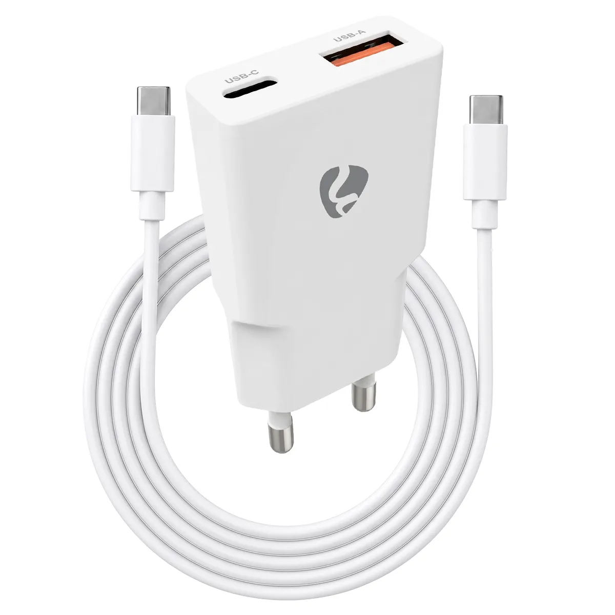 Nedis Chargeur Usb-C Et Usb-A 30W Pd