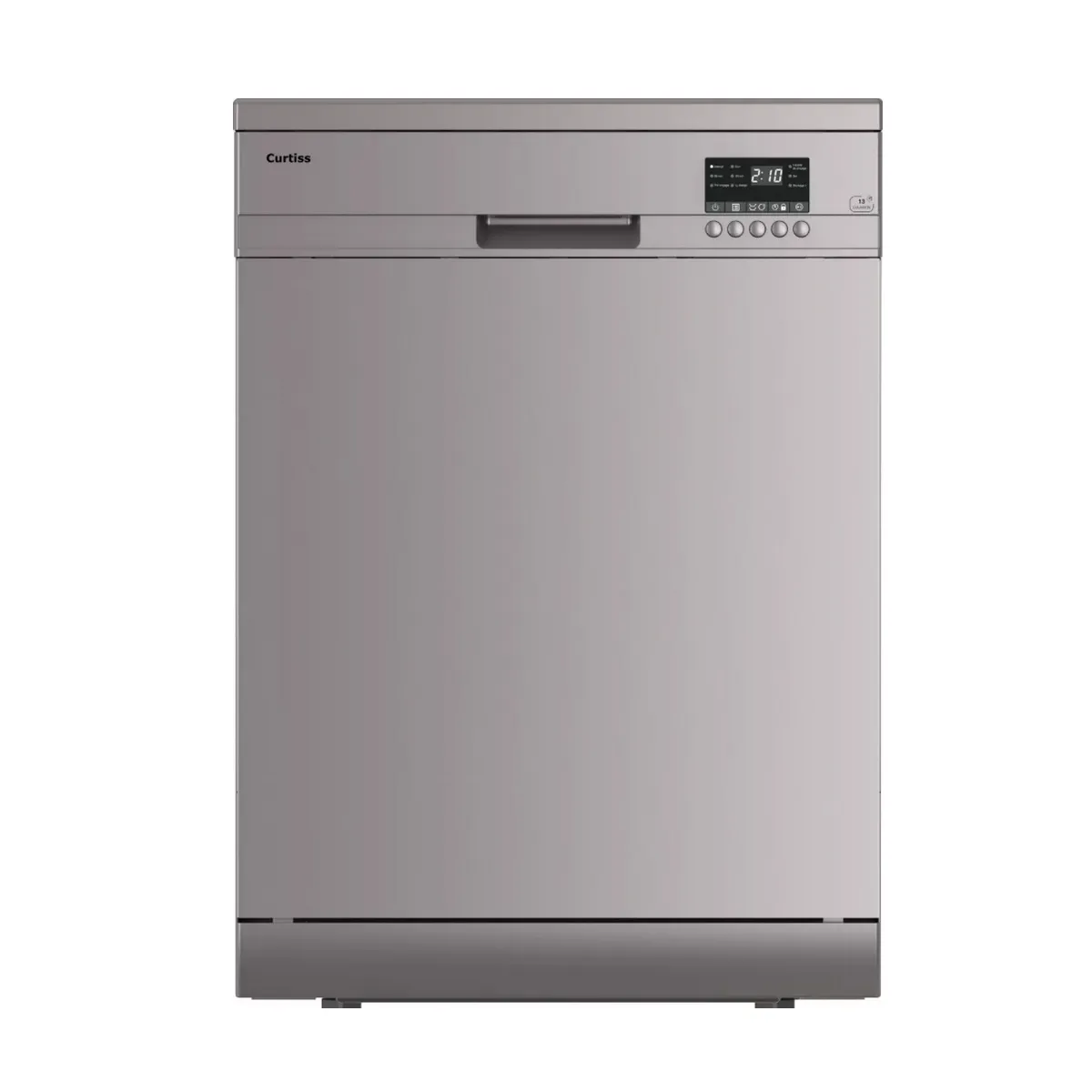 CURTISS Lave-vaisselle 60cm 13 couverts 47db inox - GLV13C47S - 
