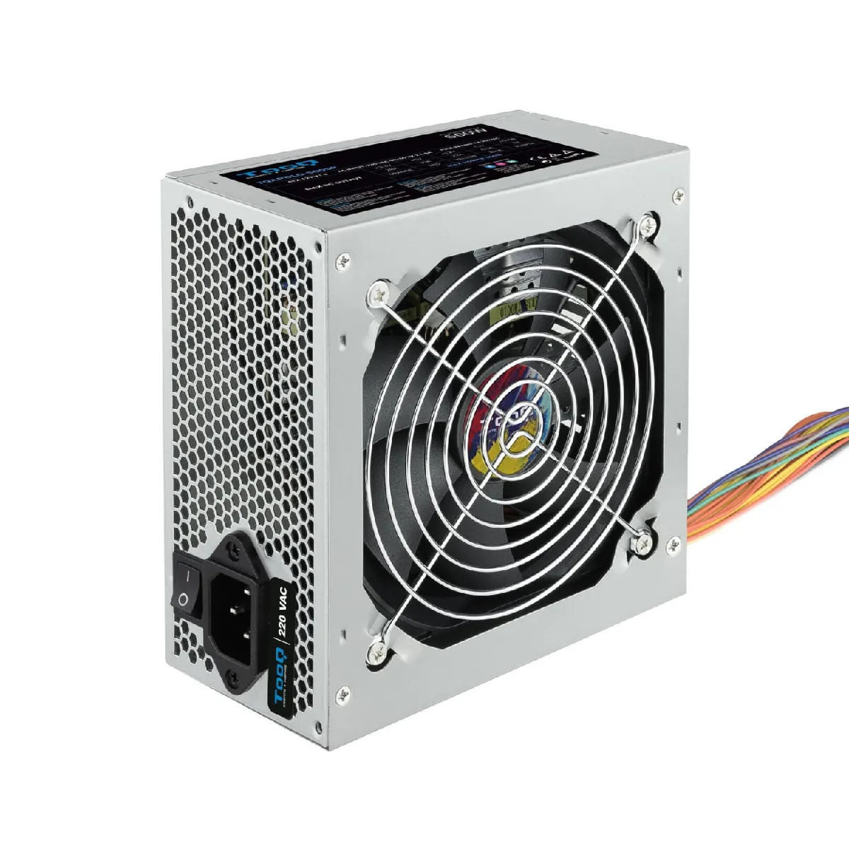 Non Communiqué Gris Tooq Technology Alimentation Atx Tooq Apolo - 500W (Gris) - Image 3