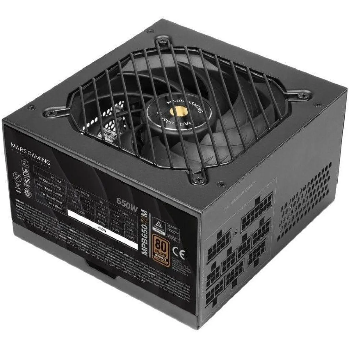 Mars Gaming Bronze Mpb650sim 650W 80 Plus