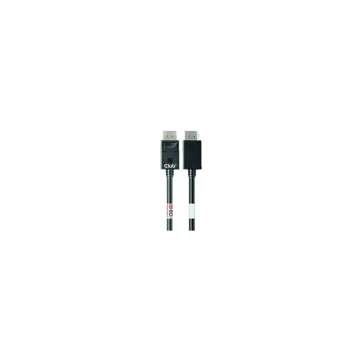 Club 3D Noir Câble Displayport 2.1 –
