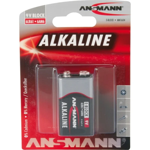 Ansmann 6Lr61 Red-Line Pile 6Lr61 (9V) Alcaline(S) 9 V 1 Pc(S) - Image 3