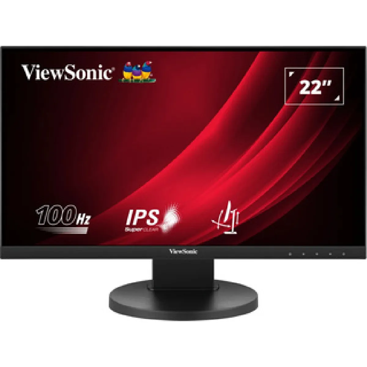 Écran PC Viewsonic VG2208A 22" Full HD 100Hz IPS Hauteur Ajustable - Image 4