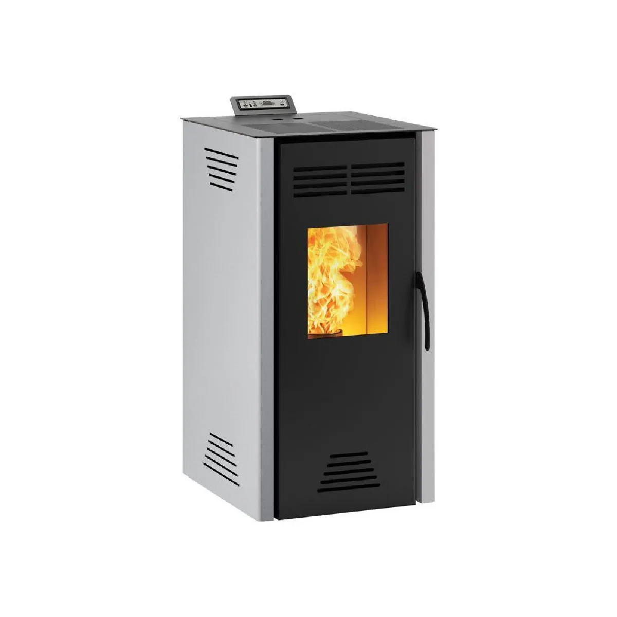 Invicta Gris Adrano 7 Plus - Poêle À Granulés - 7 Kw
