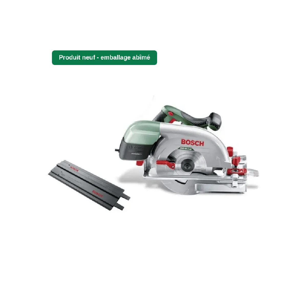 [NEUF – emballage abimé] Scie circulaire BOSCH PKS 66 2 66 mm Boîtier CleanSystem - vue 2