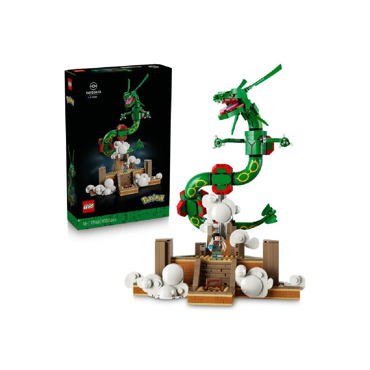 LEGO Pokémon Rayquaza 72168 - Modèle de collection à construire