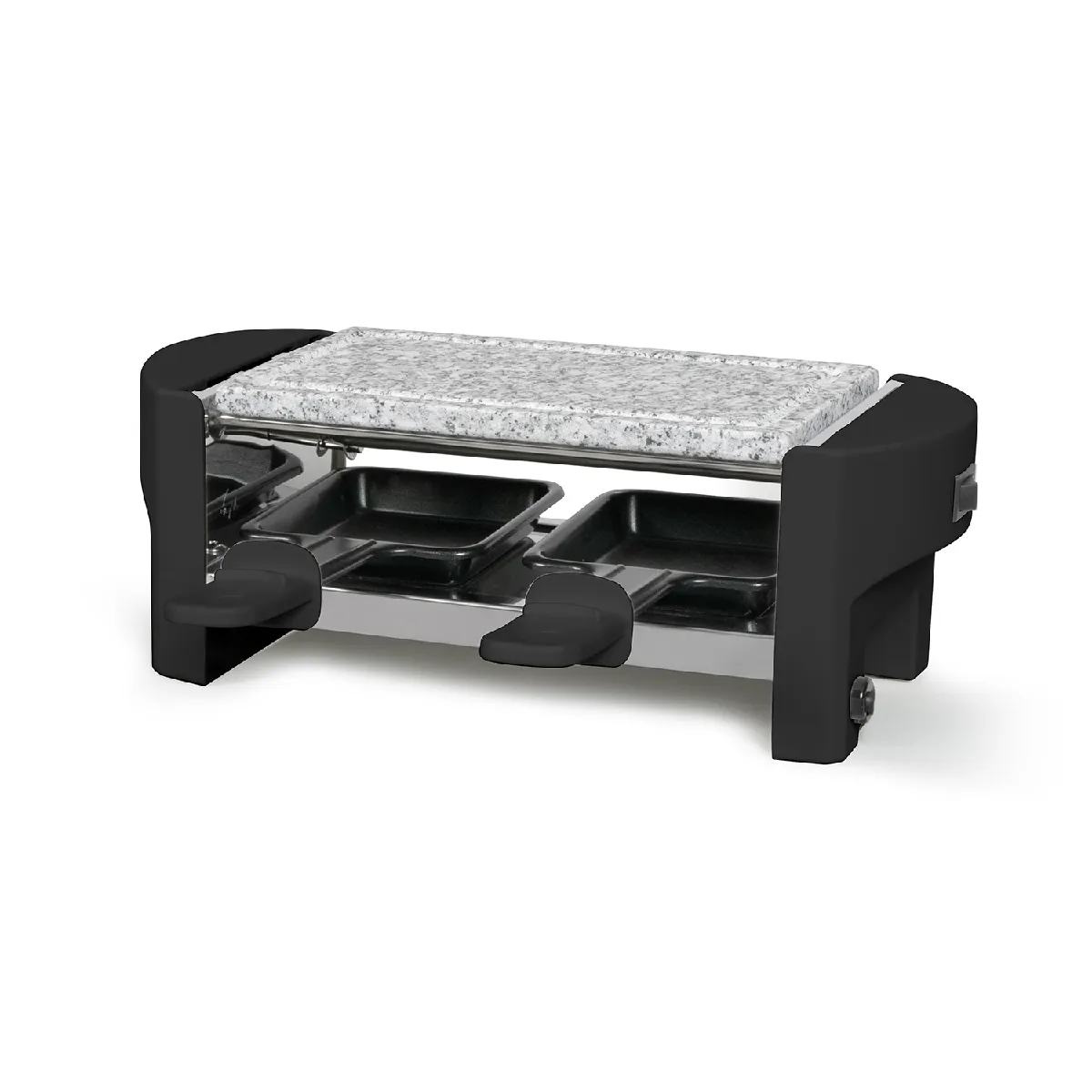 LIVOO Appareil &agrave; raclette 2 personnes 320w noir - DOC369N - 