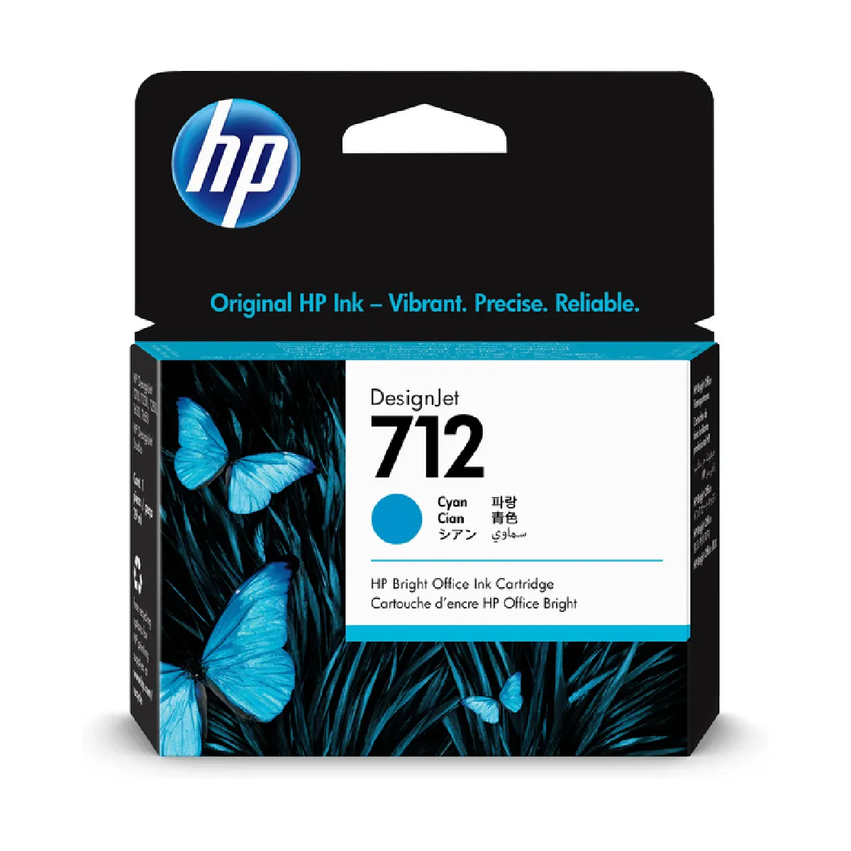 HP Cartouche d'encre DesignJet 712, cyan, 29 ml