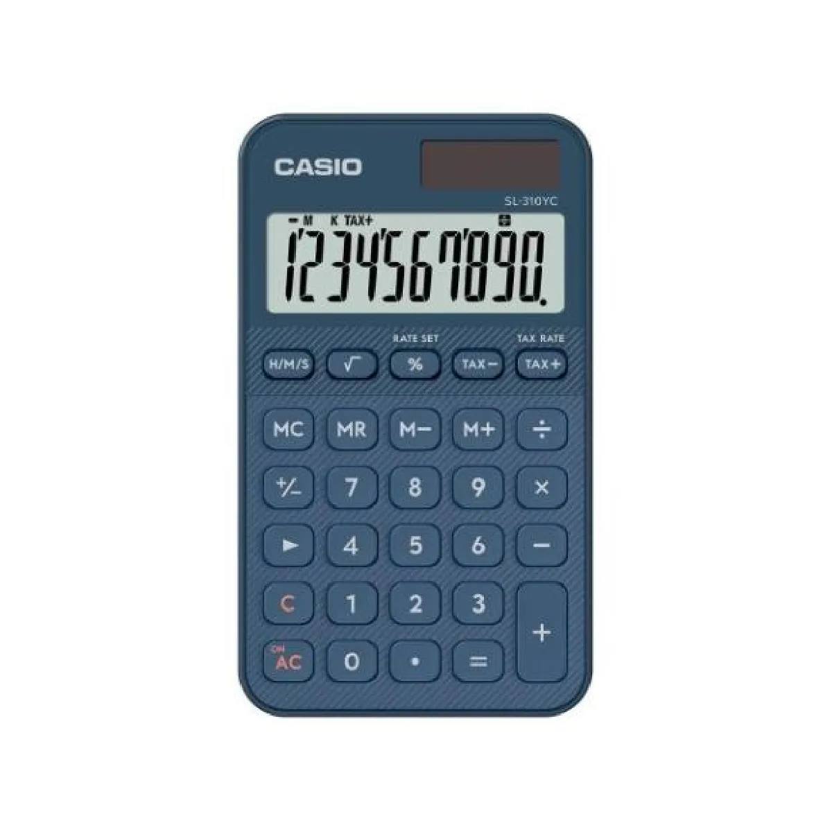 Calculatrice de poche Casio SL 310YC 10 chiffres solairebatterie - vue 2