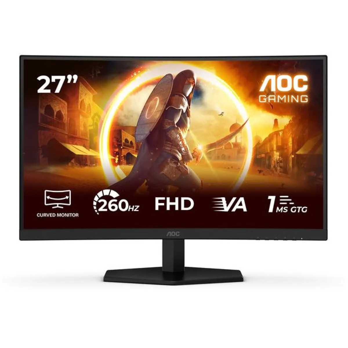 Aoc G4 C27g42ze Écran Gaming Incurvé 27" Full Hd 260 Hz Fast Va