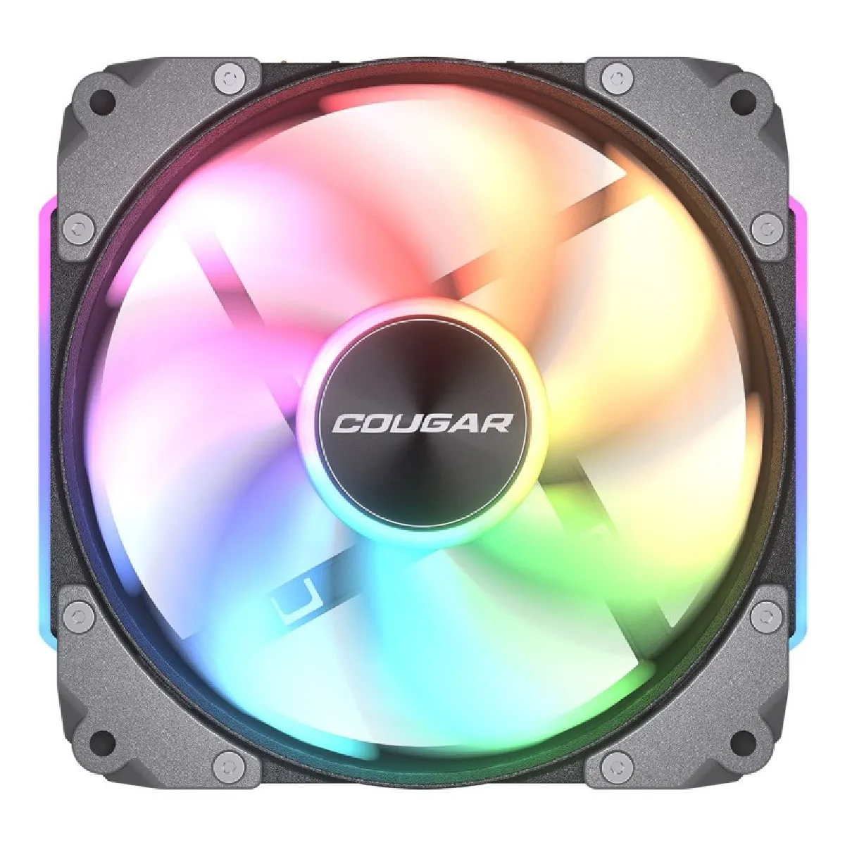 Cougar Ventilateur Gaming - Gaming - Kit3apolar120rgbb - Lot De 3 Ventilateurs De Boîtier Gaming - Roulements Hydrodynamiques - Image 2