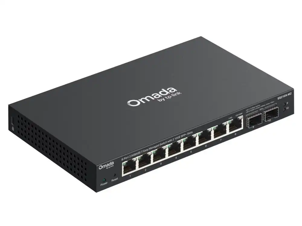 Switch TP Link ES210X M2 8x 2.5G Ethernet 2x SFP+ Géré RackMur - vue 2