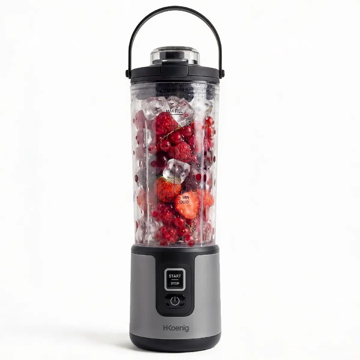 H.Koenig MOOTH9 - Mini blender portable sur batterie Noir