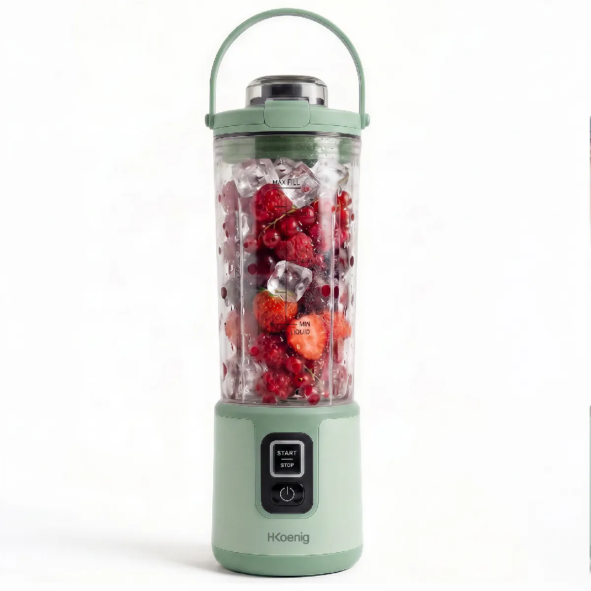 H.Koenig MOOTH18 Mini blender portable sur batterie Pastel