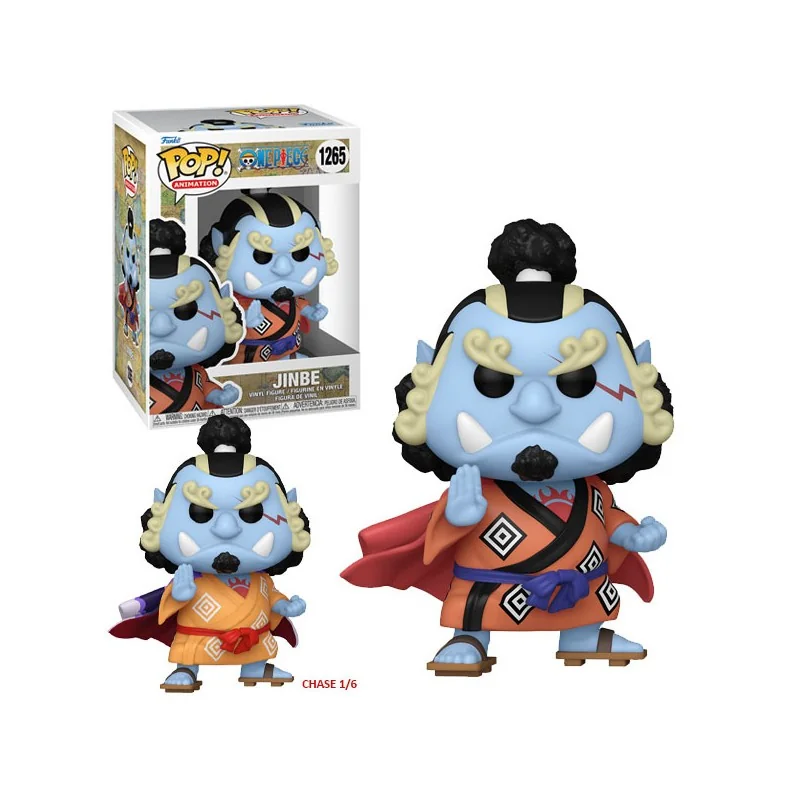 FUNKO POP ! JINBE Limited Chase One piece 1265 - Image 6