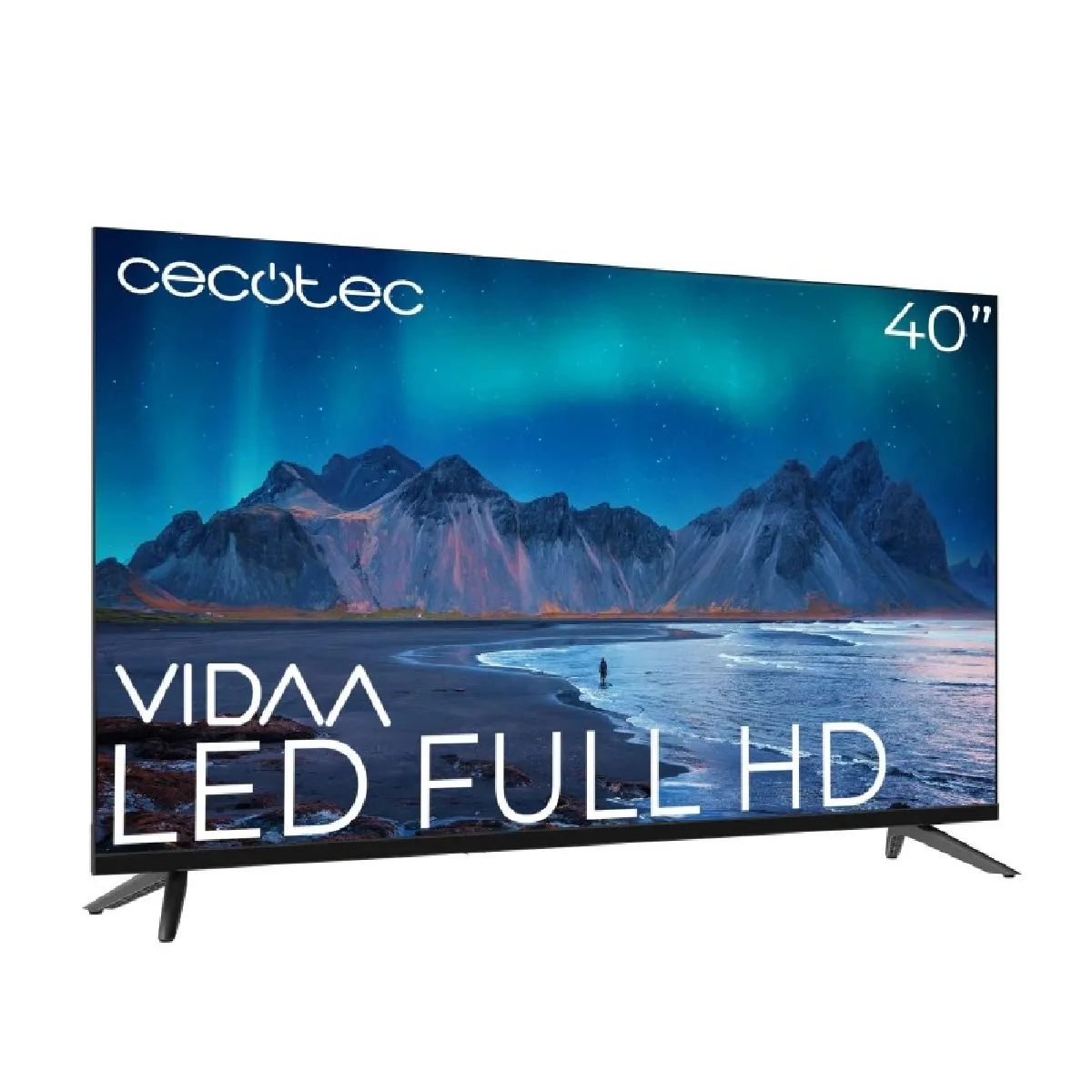 Cecotec Noir 00991 Tv 101,6 Cm (40 ) Hd Smart Tv Wifi - Neuf - Image 4