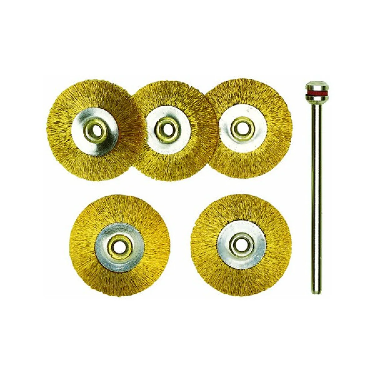 PROXXON MICROMOT Set de 5 brosses rondes en Laiton Proxxon Micromot 28962