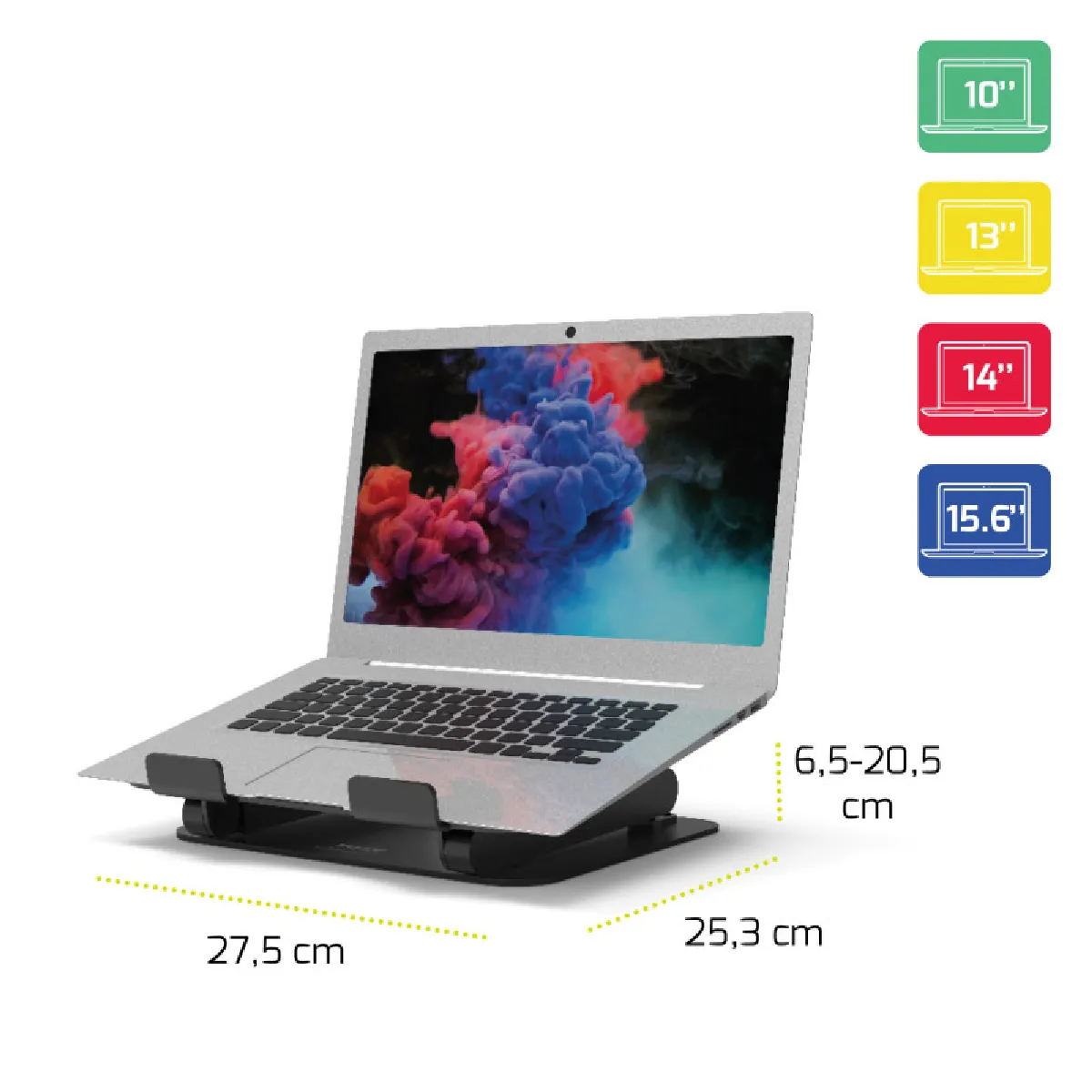 Port Connect Support Pour Ordinateur Portable Taille 10 de Inmac Wstore - Image 2