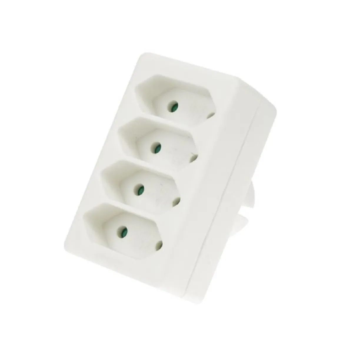 Perel Incolore Fiche Multiple, 4 Prises Euro Eb14 - Image 3