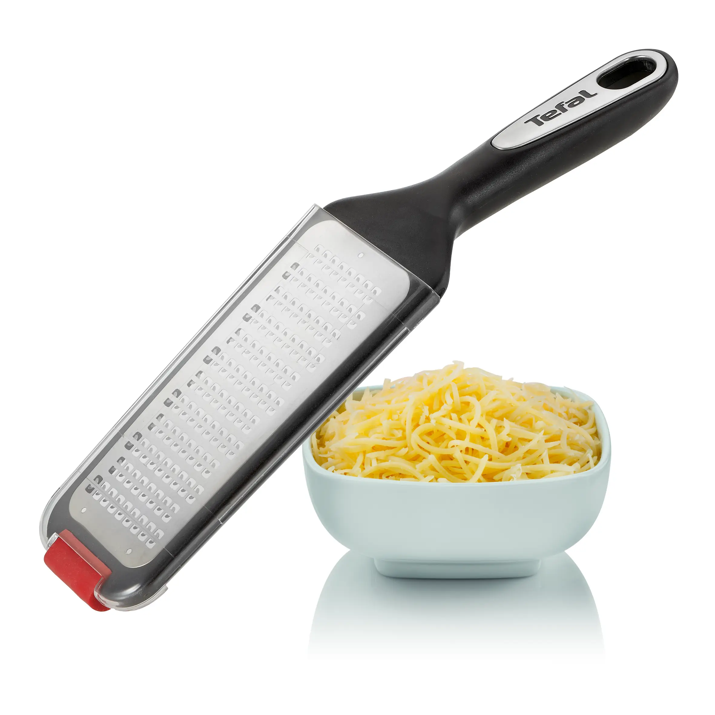 Râpe Tefal K2070714 Inox Gris-Noir-Rouge