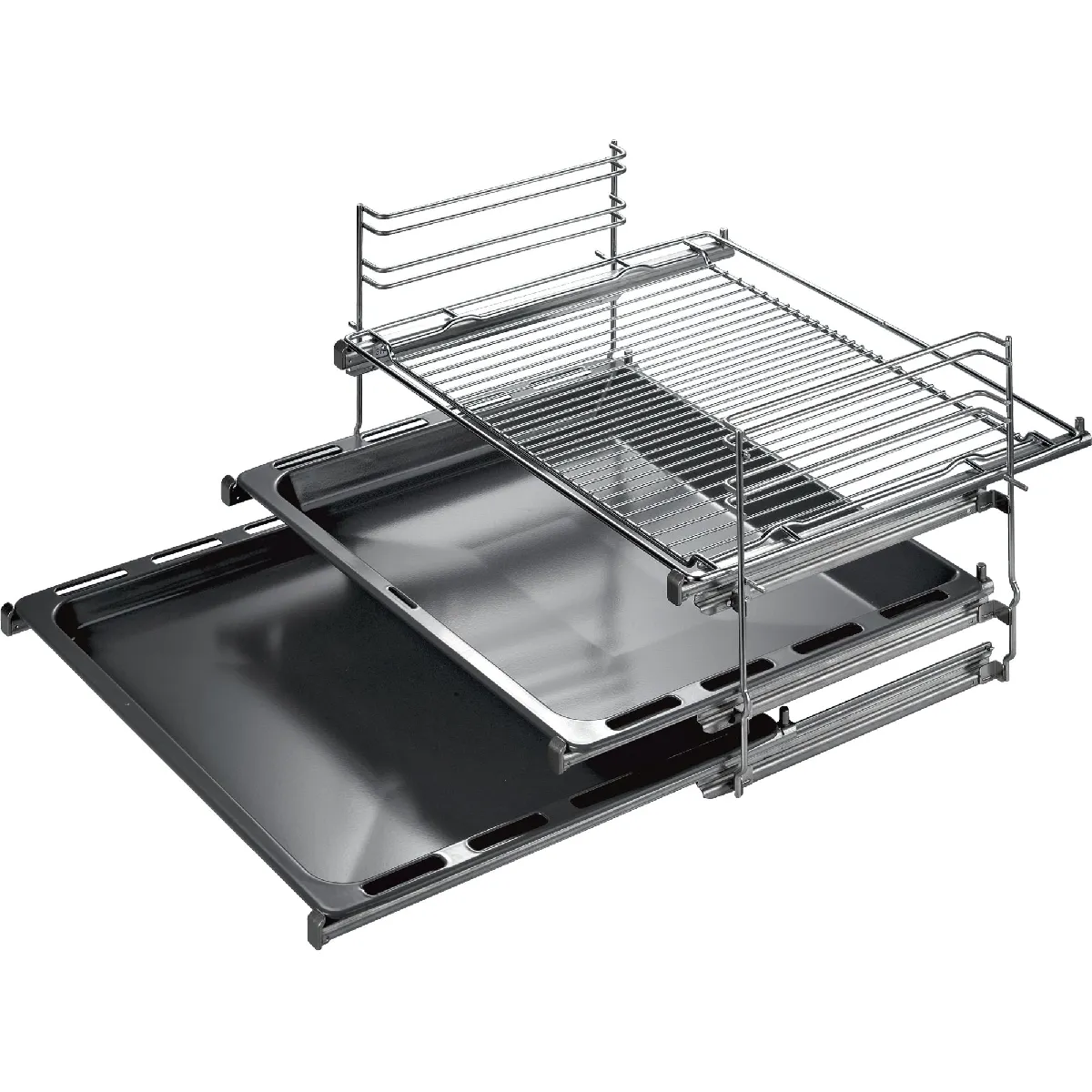Rails de guide pour four Siemens HZ438301 Acier inoxydable 1 74 kg 290 mm x 400 mm - vue 2